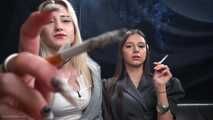 Chain Smoking Domination – Two Cigarettes Each & Ash Control POV