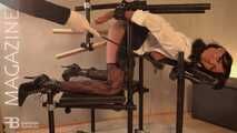 This turns a bench and chair into a versatile knee bench!