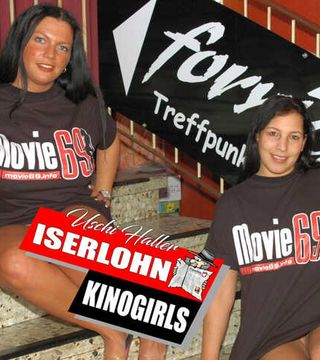 Cinema girls Sina and Nathalie
