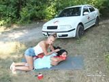 Dana & La Pulya - Krankenschwester Außen Problem 02