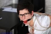 Tight secretary bondage