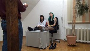 Susan and Zora - Tickling Quiz Part 2 of 5