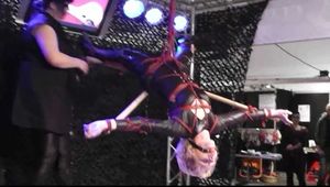 Another hard Lesson for sexy Lena King - humiliated in Public !