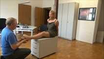 Maegan - New prisoner in the office Part 3 of  8