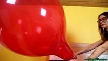 close pumppopping seven balloons