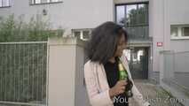 A drinking girl with foreign roots