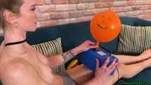 topless pump2pop eight balloons