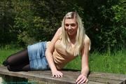 Public hogcuffed