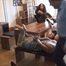 Estella, Marenka and guest Luna - ticklish bondage game part 4 of 5