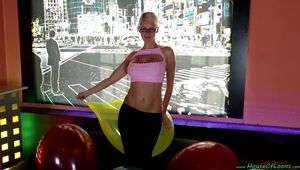 sexy squeezing, sitting and more