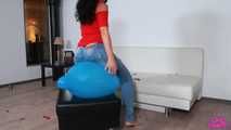 835 blue jeans sitpops