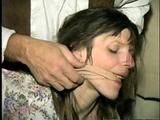 39 YEAR OLD SECRETARY ACE BANDAGE, SCARF & HAND GAGGED HOSTAGE (D20-5)