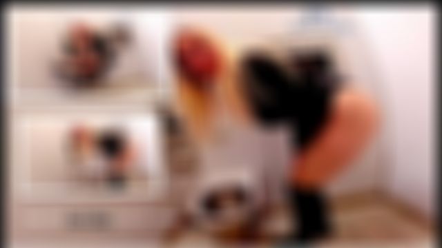 Hobby Hure pisst an der Raststätte!