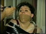 ELECTRIC TAPED & WRAP GAGGED MUMMY (D9-5)