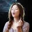 Really sexy babe Irina showing her smoking skills with a 120mm Cigaronne