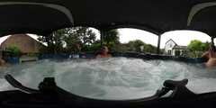 Fun in the pool Virtual Reality