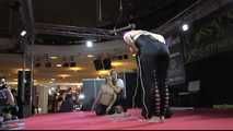 Public Breast Bondage & Punishment for Nova Pink & Muriel LaRoja