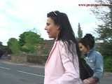 016099 Eve Takes An Emergency Pee In A Country Lane