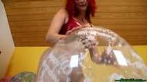 sexy fingernail popping thai balloons