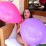 two Blow2Pops pink and purple U16 with mouthpiece [Outdoor]