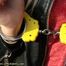 Wow yellow handcuffs