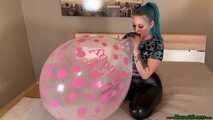 Blow2Pop clear Q16 happy birthday