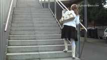 047016 Yassie Pees Outside A Fire Exit