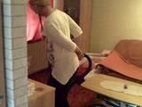 Cleaning in cuffs