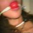 18 Yr OLD LATINA CUTIE BALL-GAGGED & TIED ON STOOL (D16-7)
