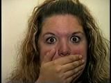 BBW MICHELLE'S IS CLEAVE GAGGED, GAG YELLING AND HANDGAGGED (D65-10)