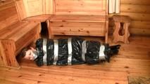 [From archive] Veronika - self packed in trash bag (video)