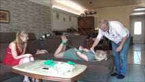 Gina and Stefanie - The Entrance Exam 1 Part 2 of 4