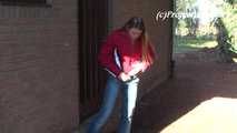020140 Kathy Takes An Urgent Pee Outside The Locked Toilet