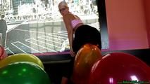 sexy squeezing, sitting and more