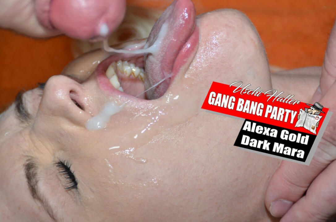 Alexa Gold & Dark Mara – Lakefront Villa Gangbang Party  