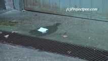 069005 Tiffany Takes A Cheeky Pee In Front Of The Apartment Garage