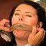 25 YEAR OLD DAY CARE WORKER GETS HANDGAGGED, F0RCED TO REMOVE AND STUFF PANTIES IN HER MOUTH, WRAP TAPE GAGGED, TAPE FLOOR TYING AND ESCAPING (D72-13)