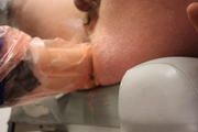 anal fisting mistress fisting slave on the Gynchair Part 7