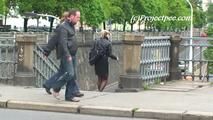 074001 & 074002 Karolina's Two Very Daring Public Pee Scenes Filmed In Prague