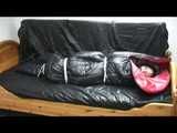 Get 2 Videos with Veronica enjoying Bondage in her shiny nylon Downwear from our Archives!