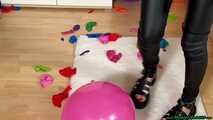 shoe stomp2pop tough Karaloon balloons