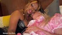 Stepmommy’s frilly sissy gets cummies