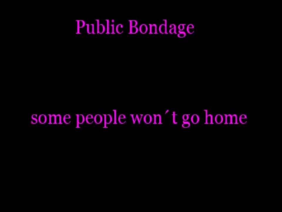 public bondage 1/2