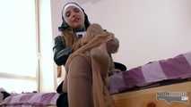 Sofi Goldfinger is a hot nylon nun (video update)