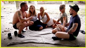 WRONG PLAY?! NAIVE TEEN SLUTS LURED TO A LOST PLACE!
