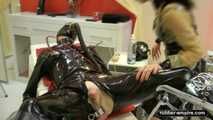 Lady Ashley - Gas Mask Trainig