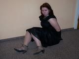 Sandra hogtied 2/4 with Pics