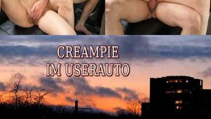 CREAMPIE IN CAR