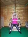 Tied in the summerhouse pics