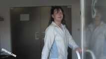 Mandy, the horny girl from security Casting - UNCUT